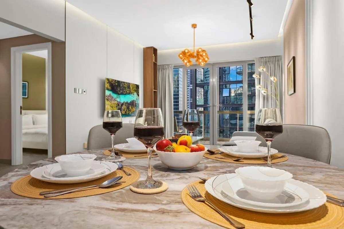 Apartment First Class 1Br Downtown Lively Getaway Dubai